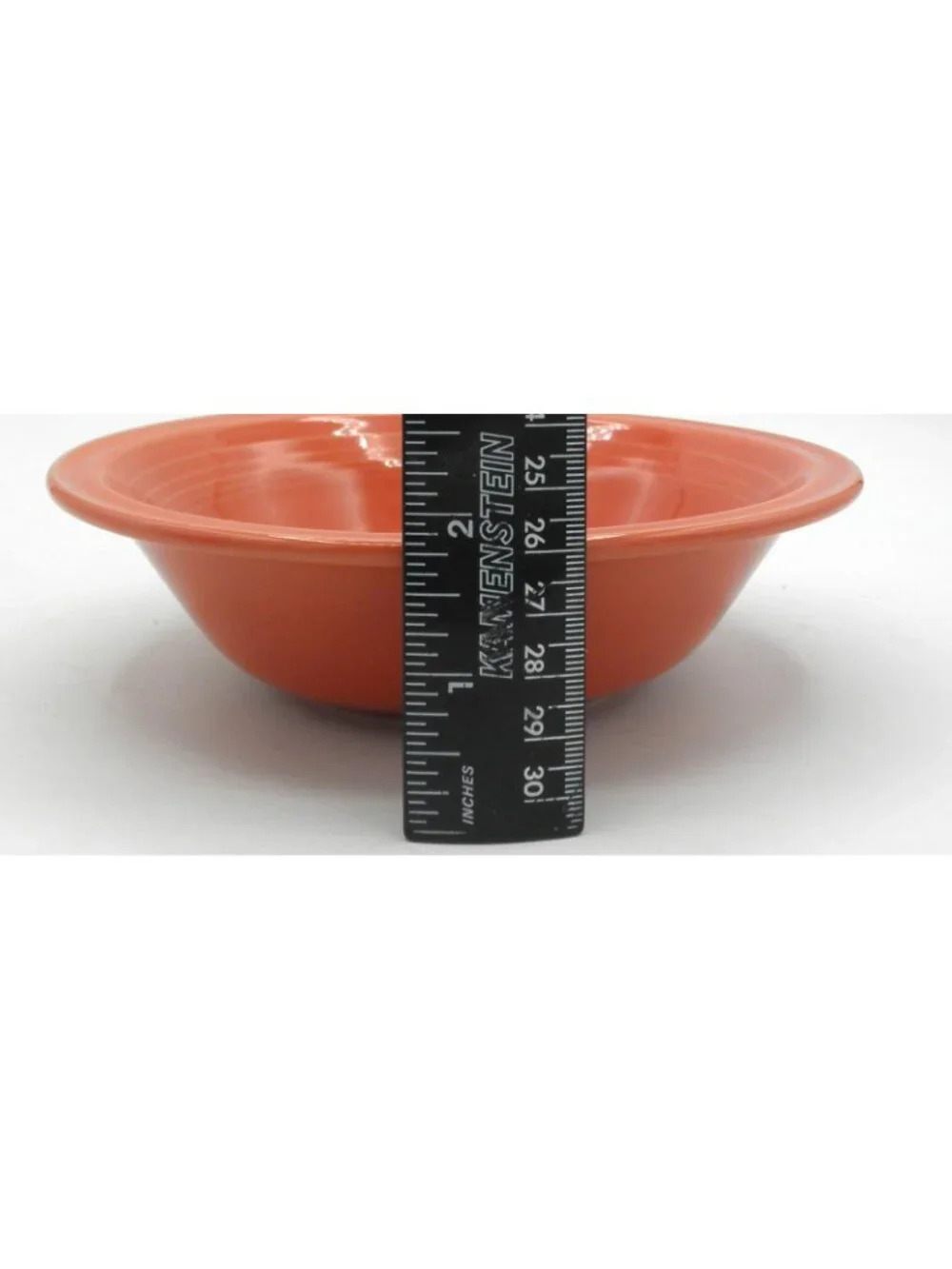 Cantinaware 6-3/4 inch Soup/Cereal Bowl Orange Set of 4 Vintage Discontinued - Picture 3 of 7